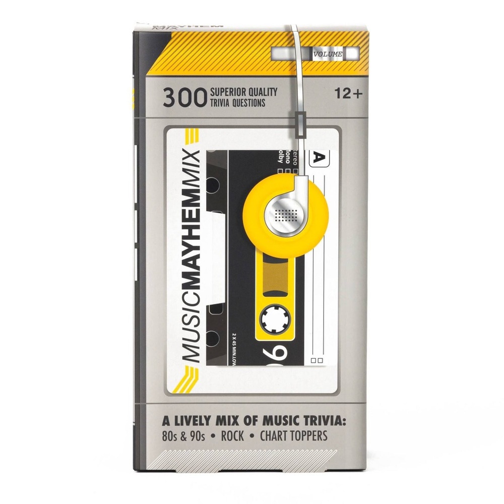 NEW Music Mayhem Mix 300 Trivia Game 2-6 Players